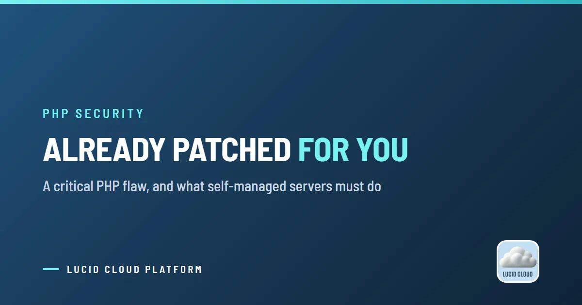 Already Patched For You